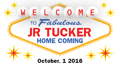 Tinsel Background set up at JR Tuckers High School Home Coming Dance Photo Strip Graphic